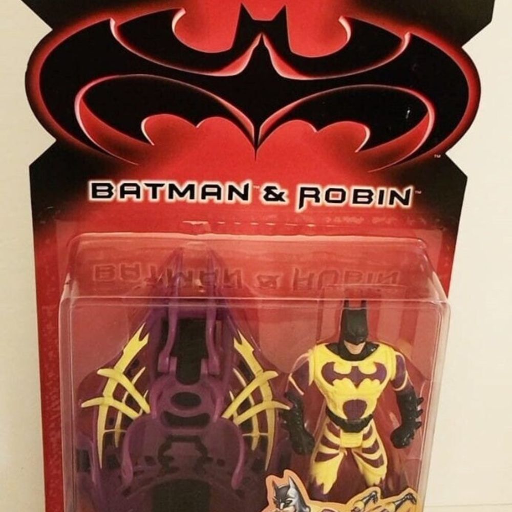 1997 Kenner Batman & Robin Batman and Robin Ice Blade Batman Action Figure New Sealed Package