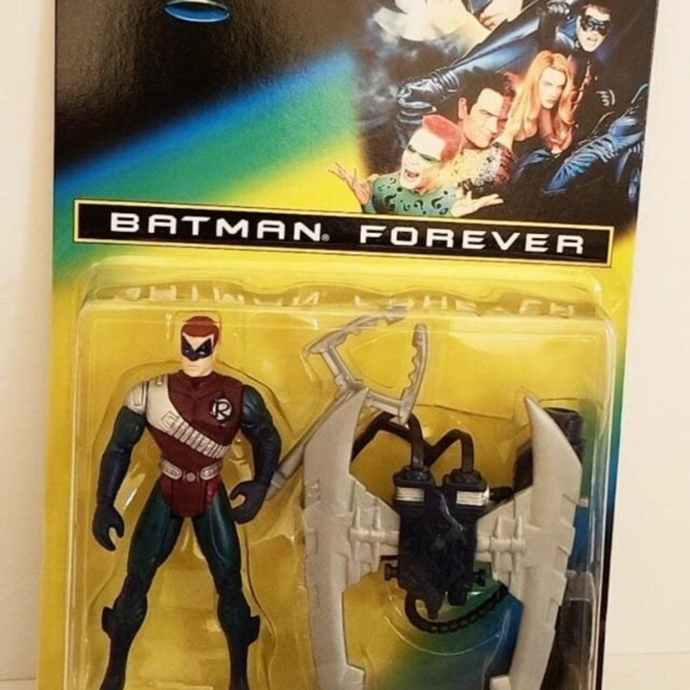 1995 Kenner Batman Forever Tide Racer Robin Action Figure New Sealed Package