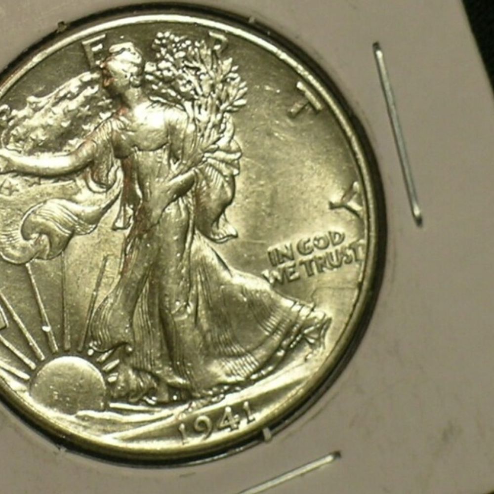 1941 P Sharp Walking Liberty Half Dollar - Nice - Silver Coin (AE12)