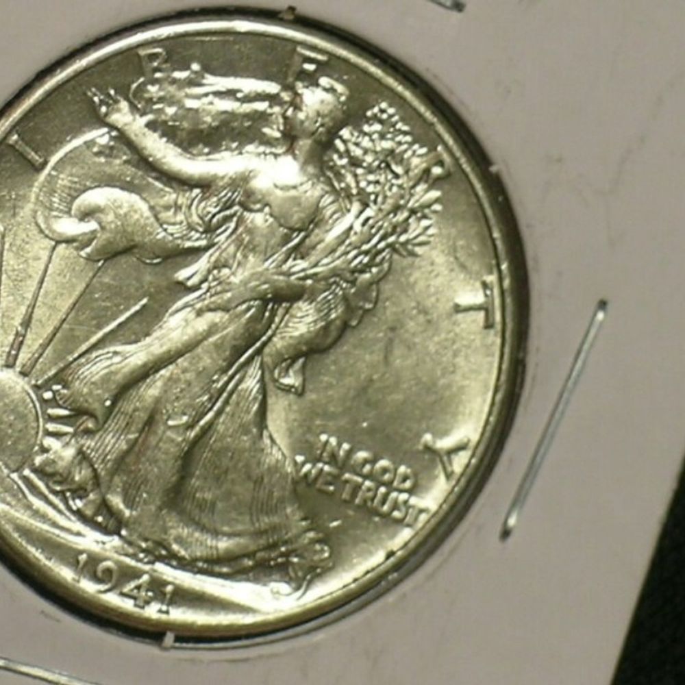 1941 P Sharp Walking Liberty Half Dollar - Nice - Silver Coin (AE12)