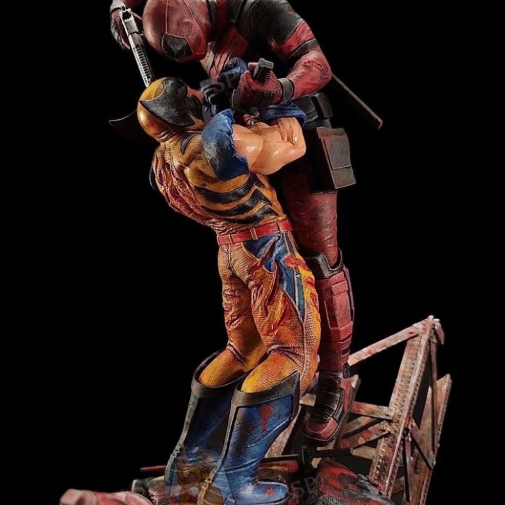 Deadpool & Wolverine 25cm - marvel diorama series figure resin 8k movie