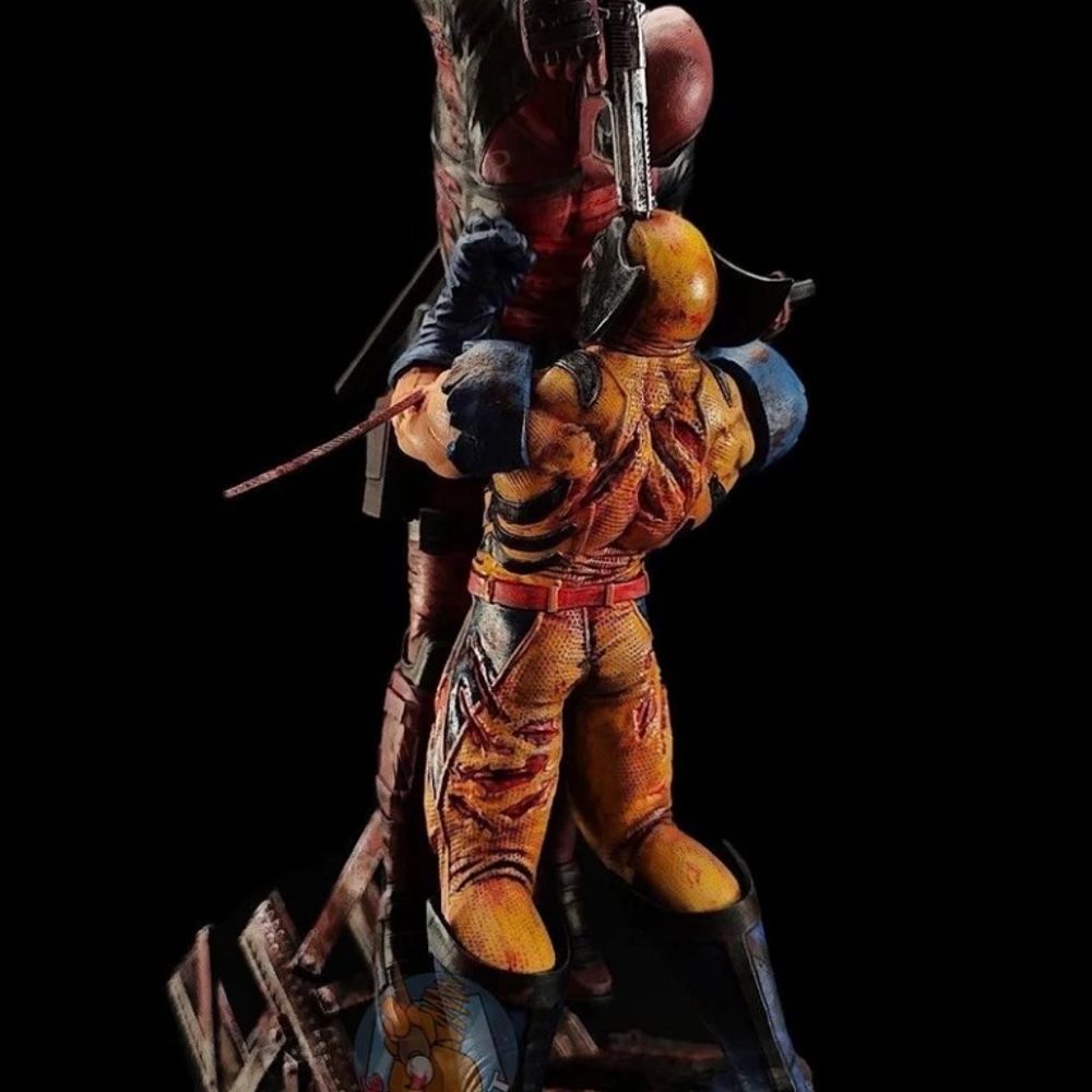 Deadpool & Wolverine 25cm - marvel diorama series figure resin 8k movie