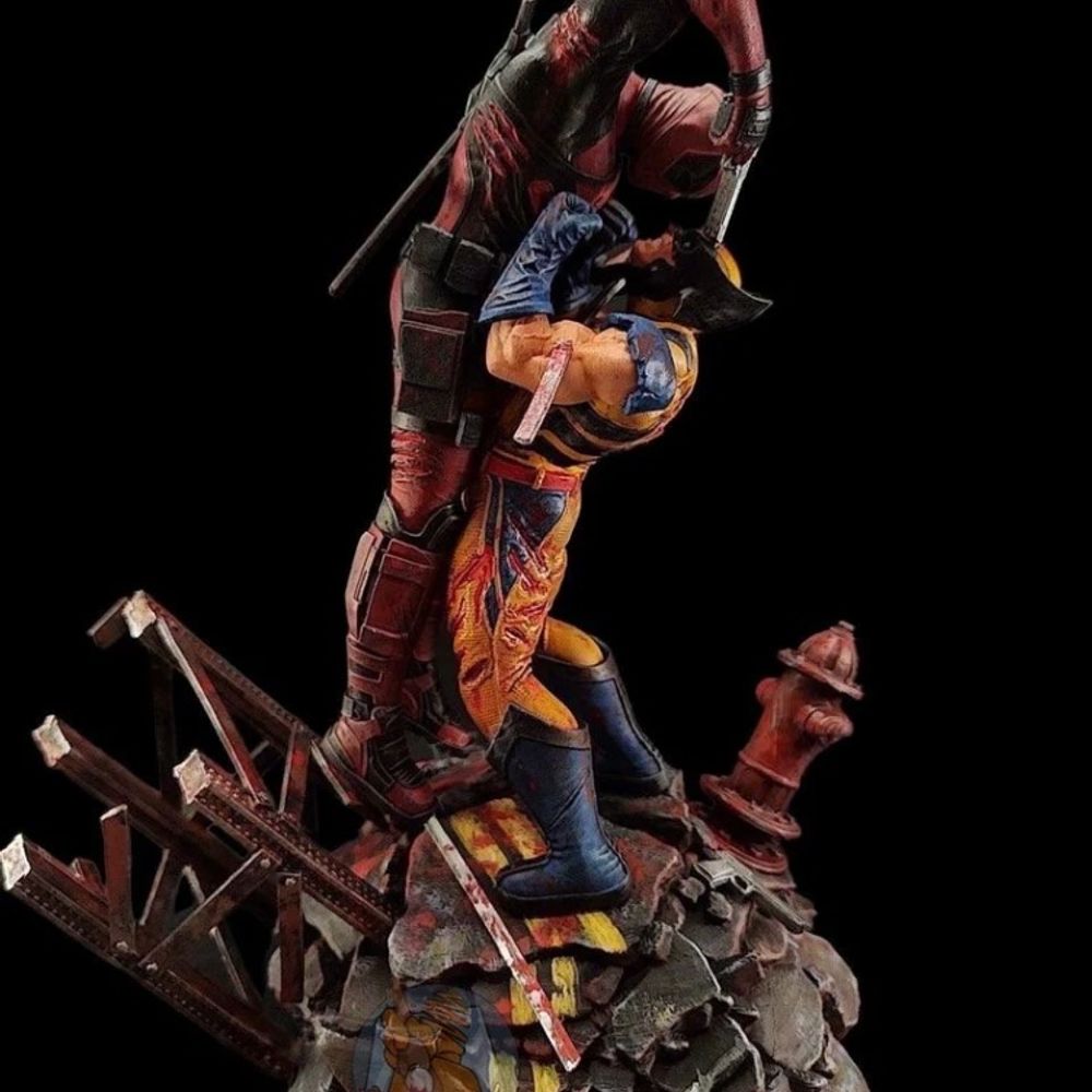 Deadpool & Wolverine 25cm - marvel diorama series figure resin 8k movie