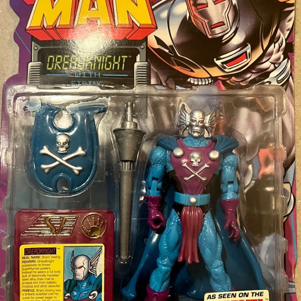 Iron Man: Dreadknight | Firing Lance Action | Toy Biz | 1995 | Marvel Comics | MIB / Never Opened!