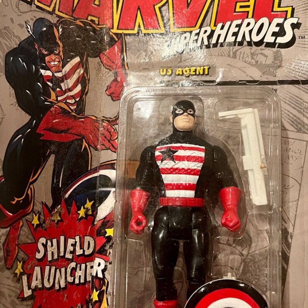 Marvel Super Heroes: US Agent | Toy Biz | 1994 | Marvel Comics | LOOSE / OPEN!