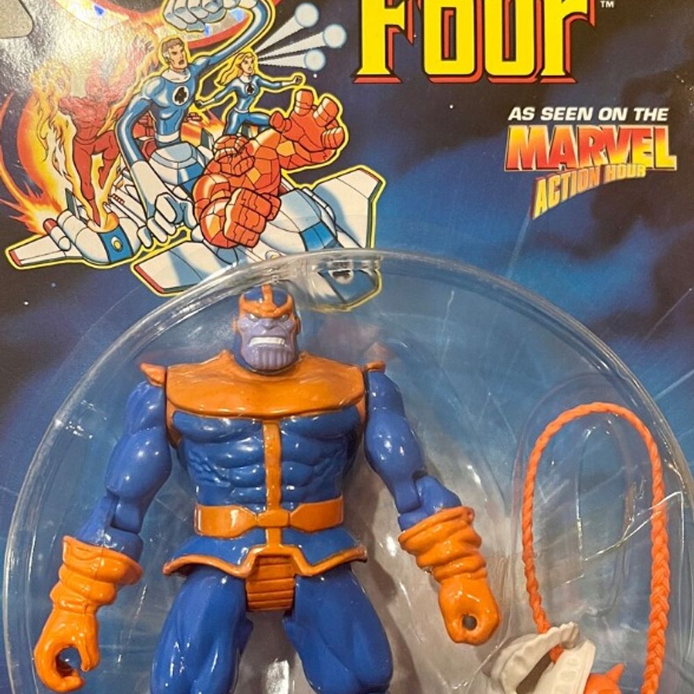 Fantastic Four: Thanos | Toy Biz | 1995 | Marvel Comics | MIB (Never Opened)