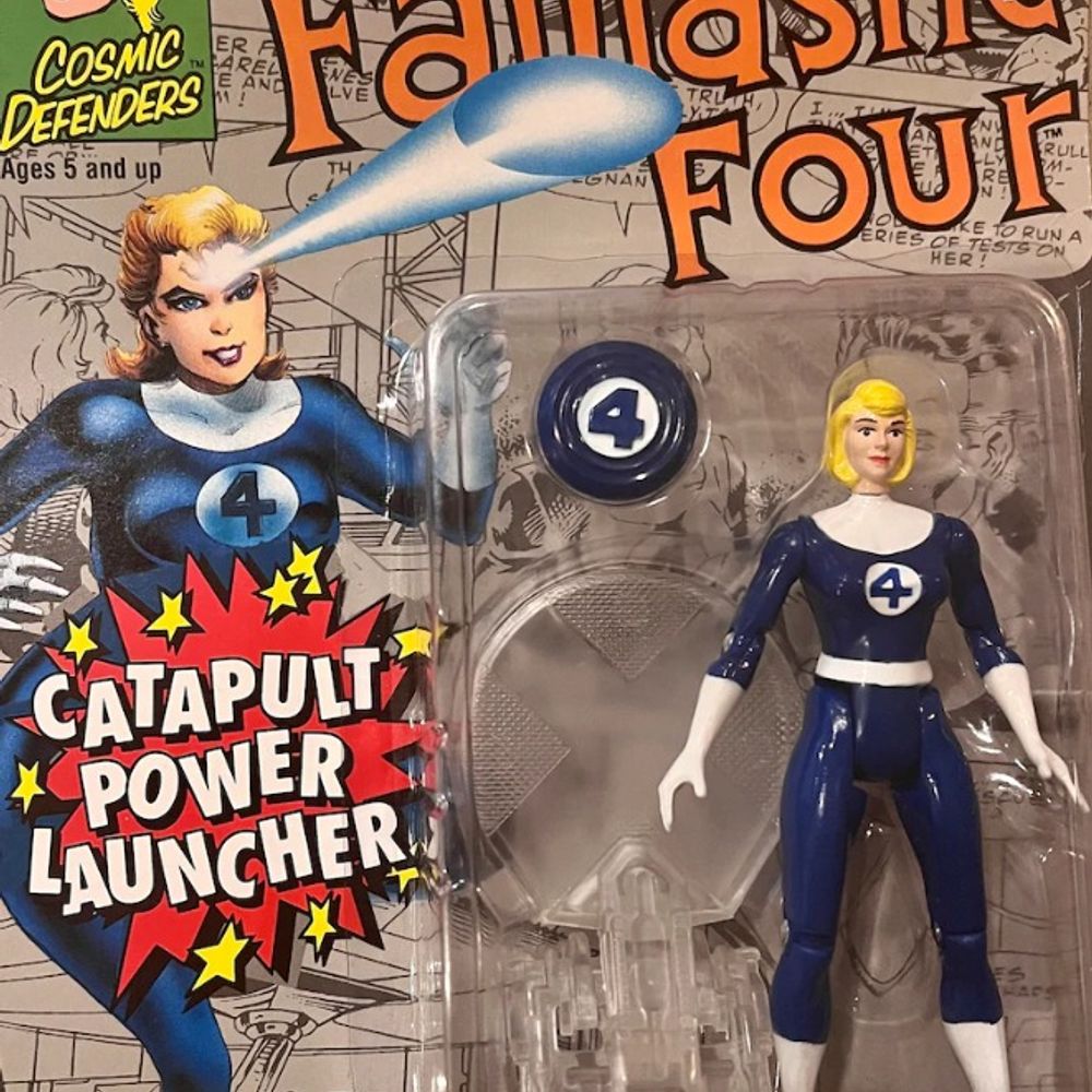 Marvel Super Heroes: Invisible Woman | Toy Biz | 1992 | Marvel Comics | MIB (Never Opened)