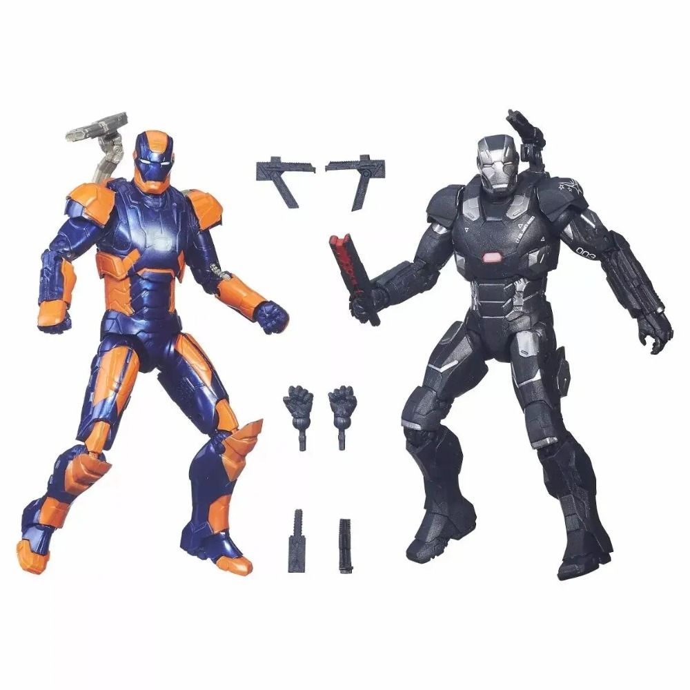 Marvel Legends Iron Man MK 27 & War Machine 6" Action Figure Duo