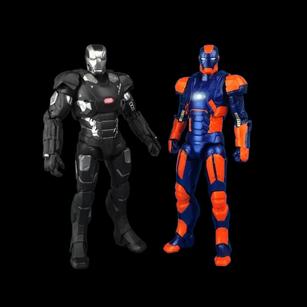 Marvel Legends Iron Man MK 27 & War Machine 6" Action Figure Duo