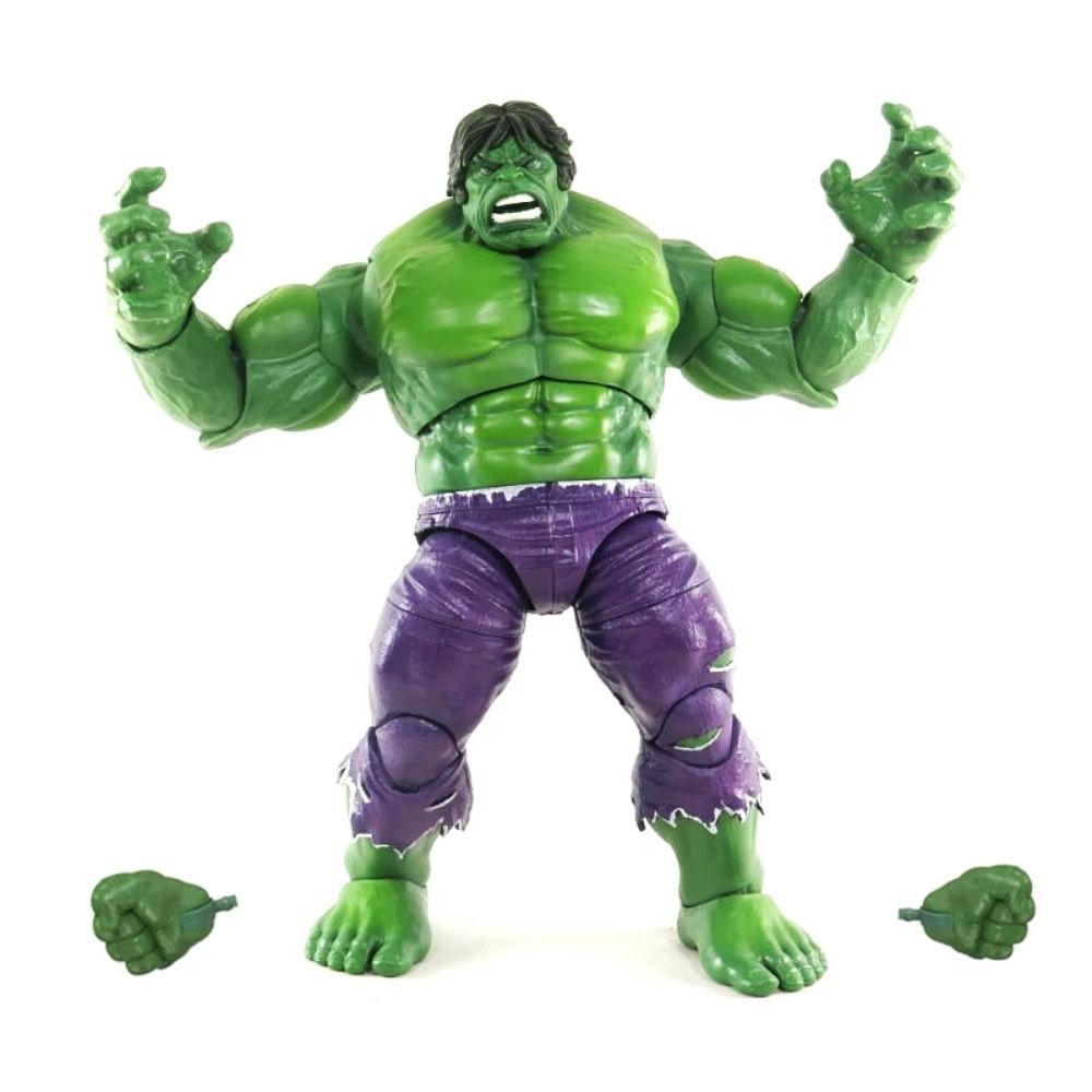 20th Anniversary Marvel Legends Series 1 Hulk Incomplete Accessory 8" Figure