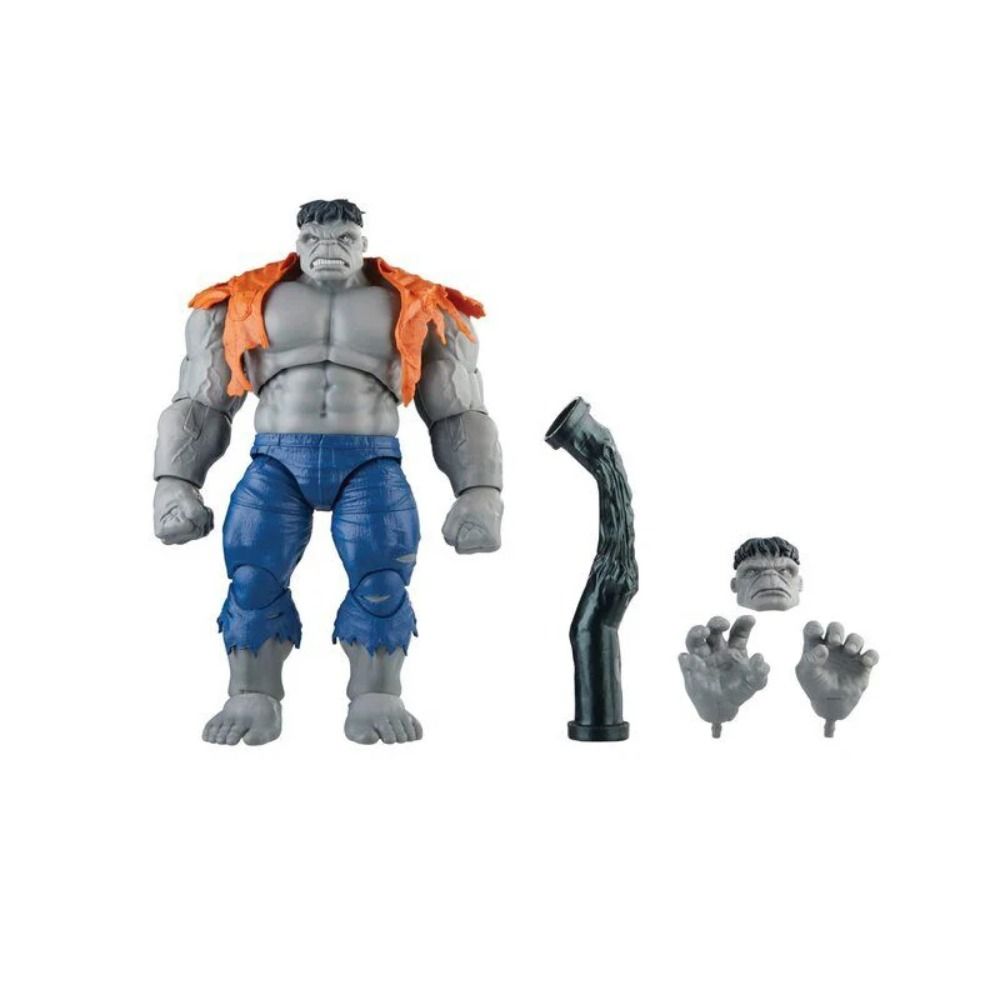 Avengers 60th Anniv. Marvel Legends Dr. Bruce Banner & Gray Hulk 2-pack 6" Figure