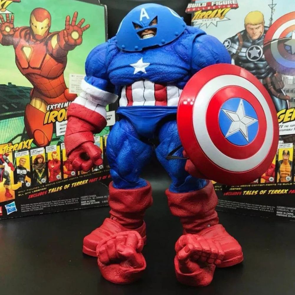 DST Marvel Juggernaut Captain America Custom 9" Action Figure