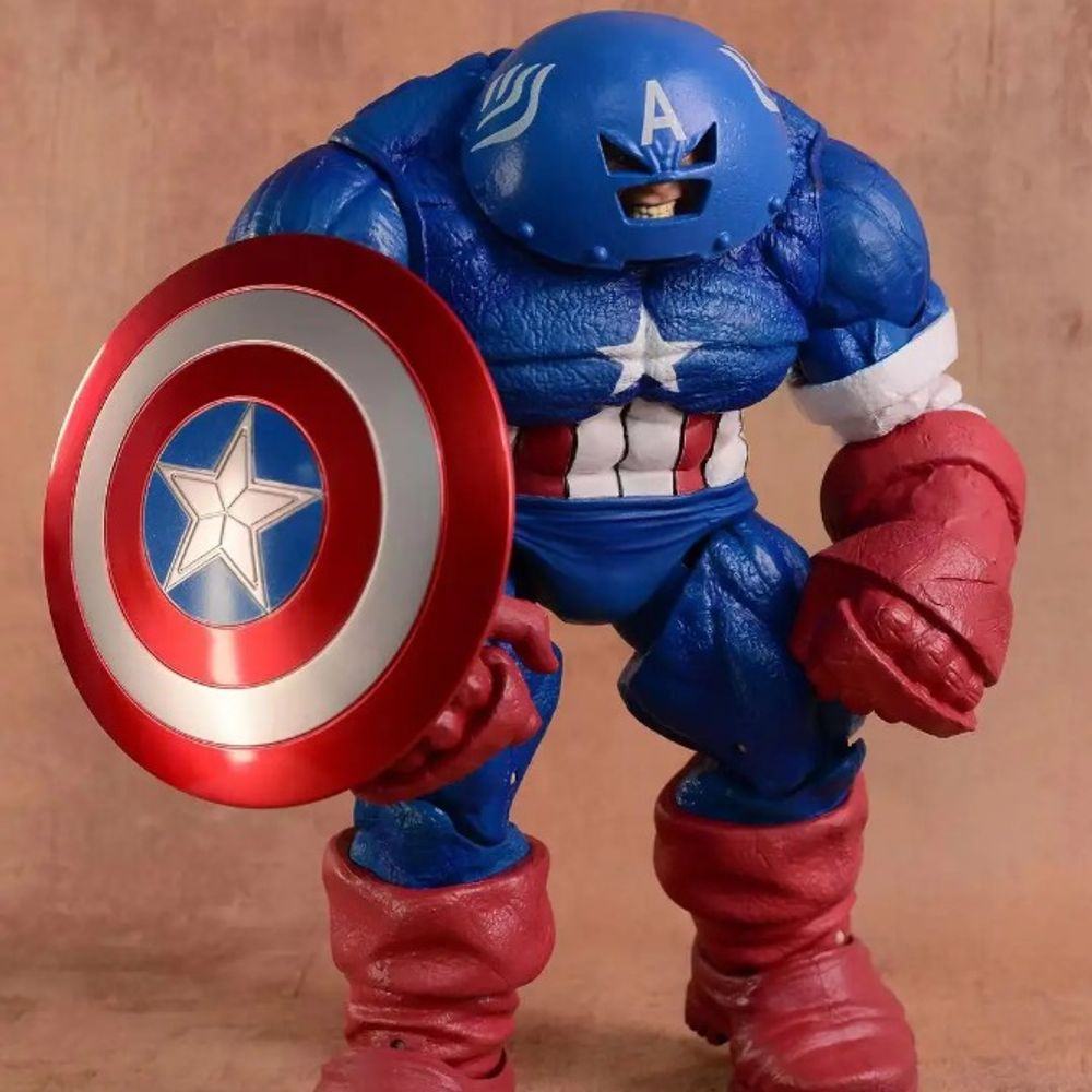 DST Marvel Juggernaut Captain America Custom 9" Action Figure