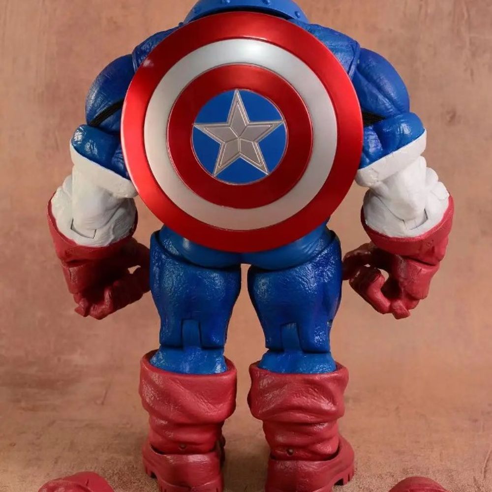 DST Marvel Juggernaut Captain America Custom 9" Action Figure