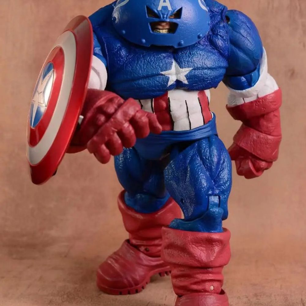 DST Marvel Juggernaut Captain America Custom 9" Action Figure