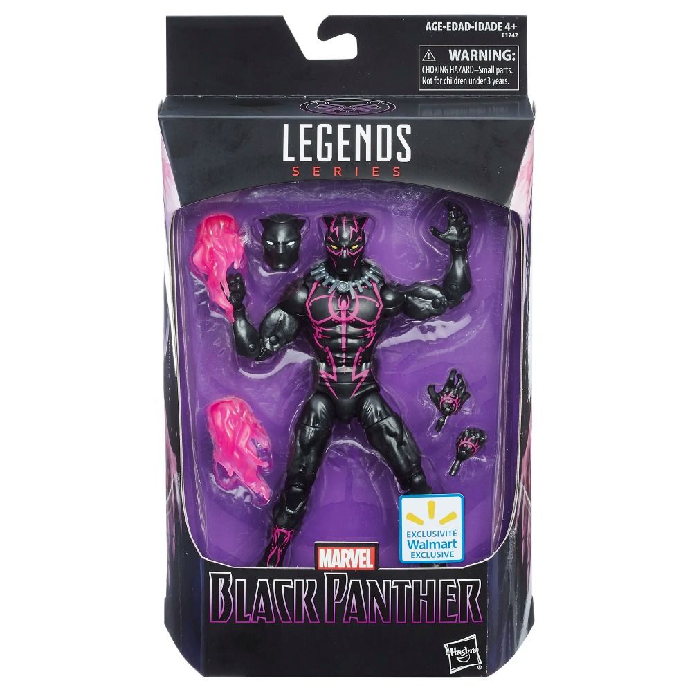 6" Black Panther Marvel Legends Vibranium Suit Action Figure