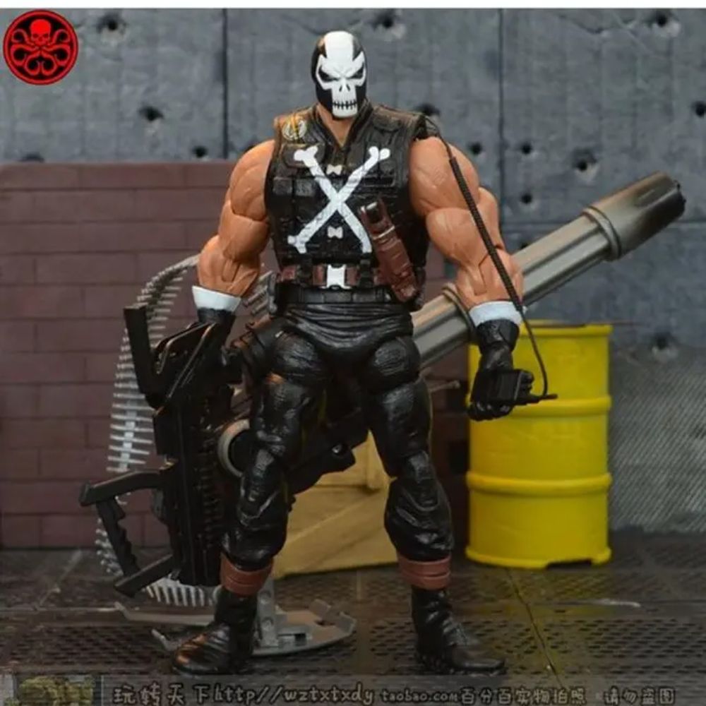 Marvel Legends Crossbones 7" Action Figure with Heavy Machine Gun