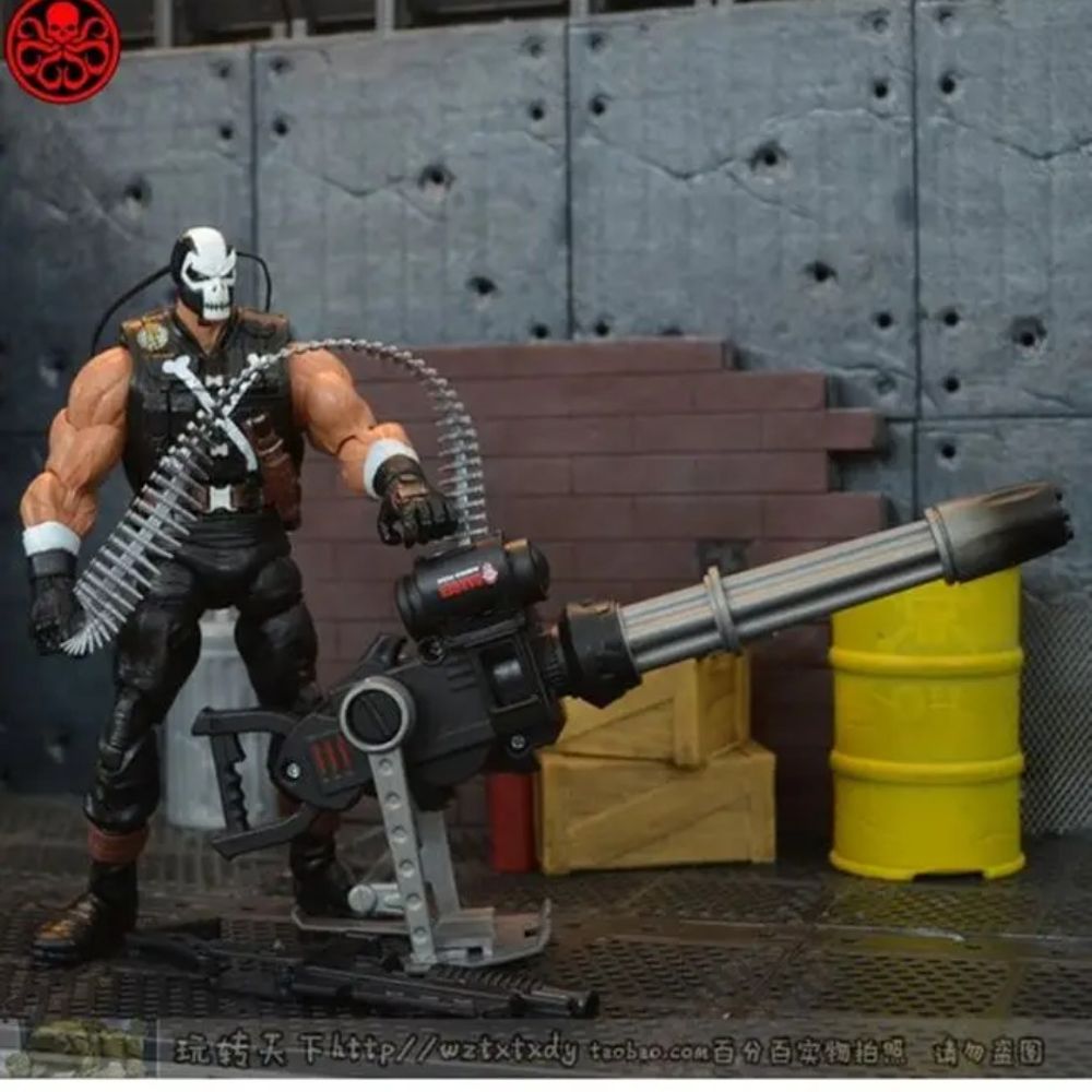 Marvel Legends Crossbones 7" Action Figure with Heavy Machine Gun