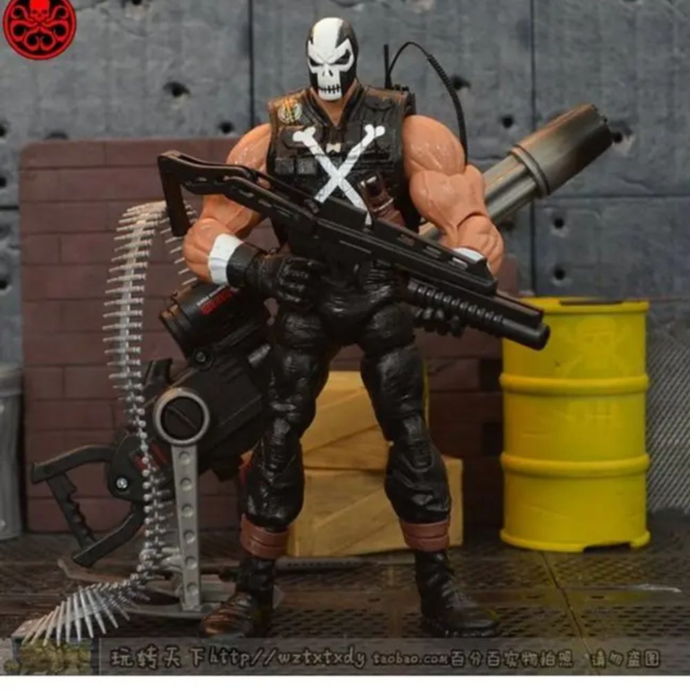 Marvel Legends Crossbones 7" Action Figure with Heavy Machine Gun