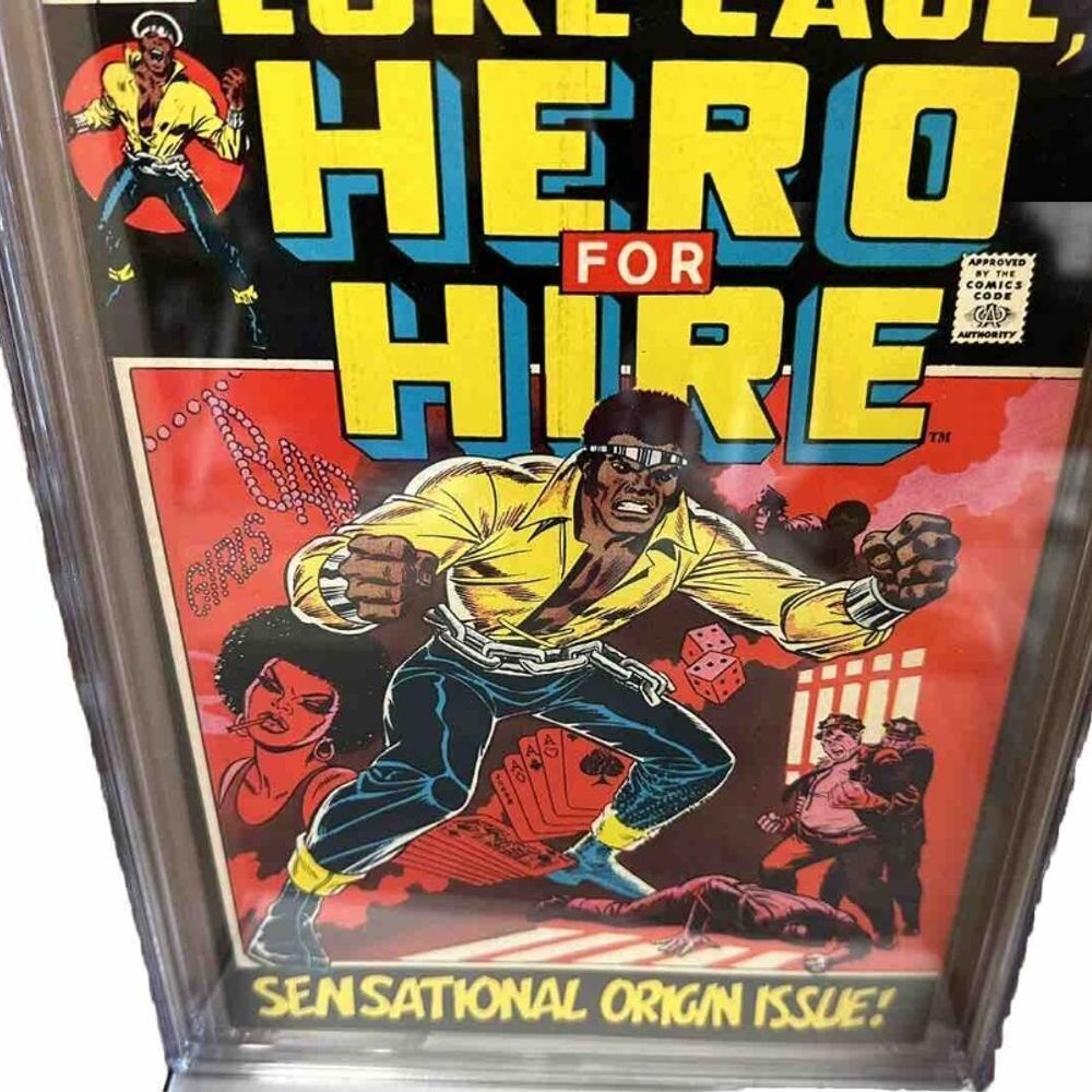 Luke Cage Hero for Hire #1 CGC 9.0 White Pages 1972 1st App Origin