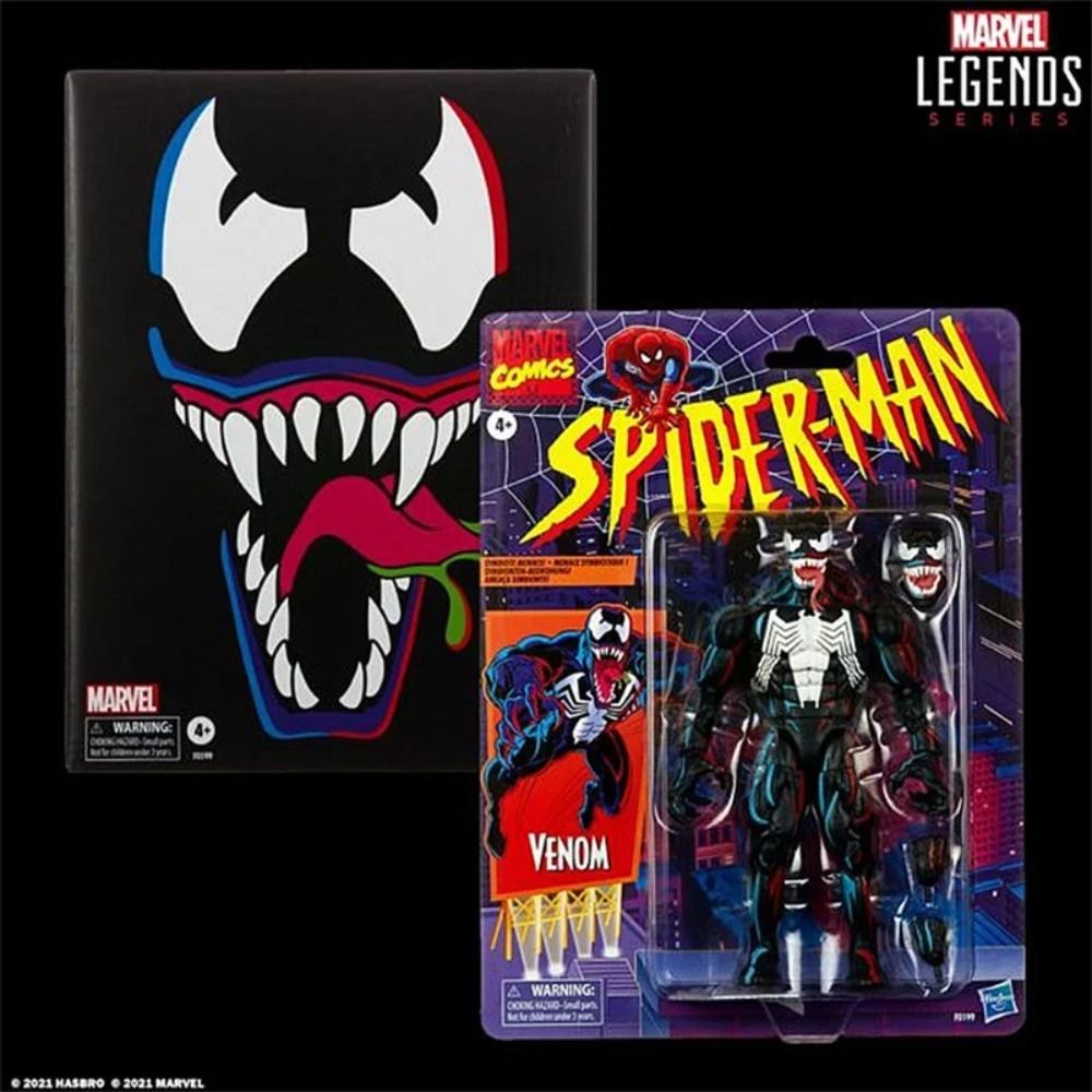 6" SDCC Limited Edition Venom Action Figure in Luxury Packaging Box - Collectible Gift