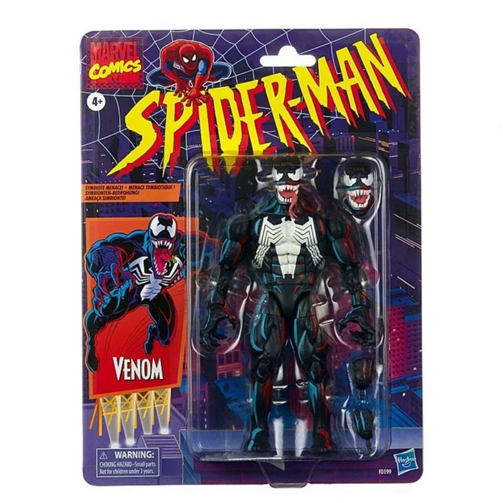 6" SDCC Limited Edition Venom Action Figure in Luxury Packaging Box - Collectible Gift