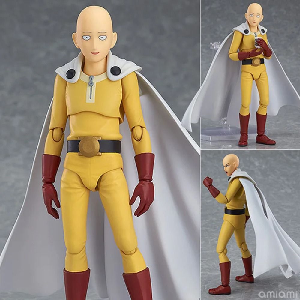 Saitama One Punch Man Figma 310 PVC Action Figure - Collectible Model Toy