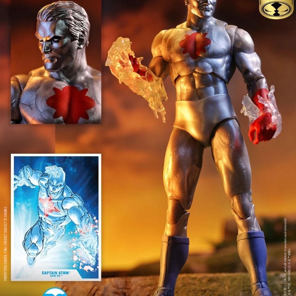 McFarlane Toys CAPTAIN ATOM (NEW 52) GOLD LABEL 7INCH FIGURE - DC MULTIVERSAL UNIVERSE