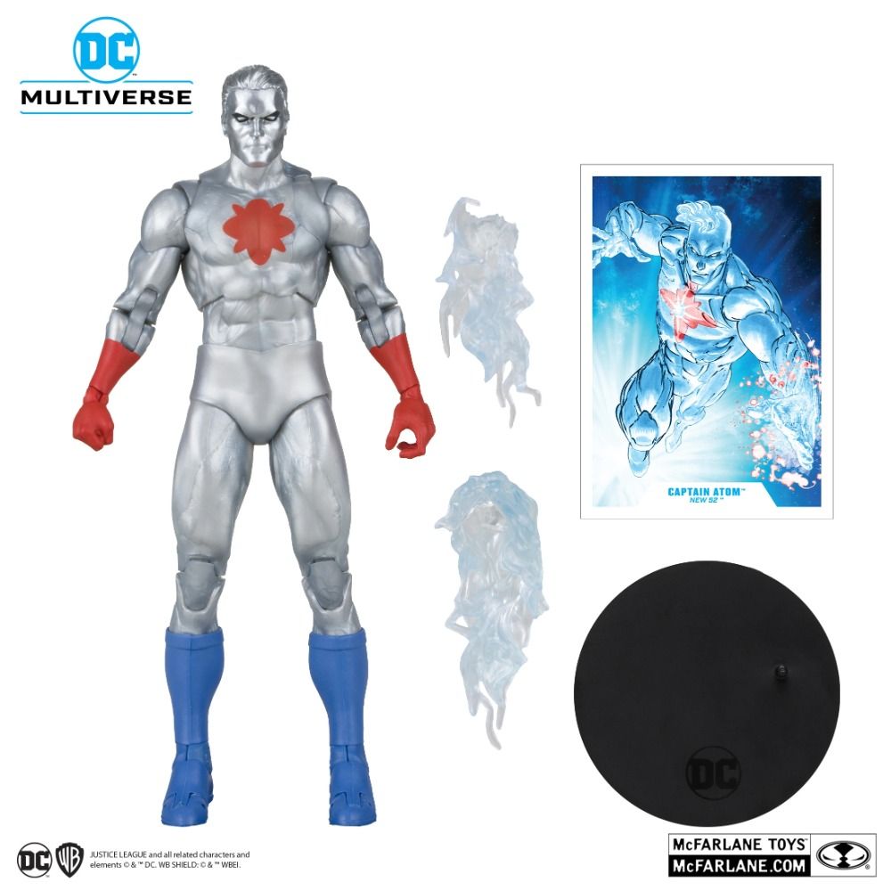 McFarlane Toys CAPTAIN ATOM (NEW 52) GOLD LABEL 7INCH FIGURE - DC MULTIVERSAL UNIVERSE