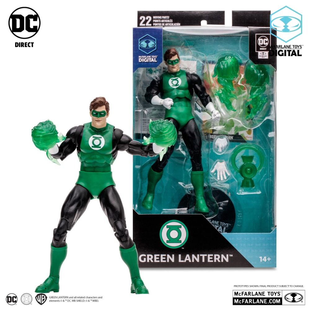 DC Multiverse 7-Inch Action Figures: Batman, Aquaman, Green Lantern