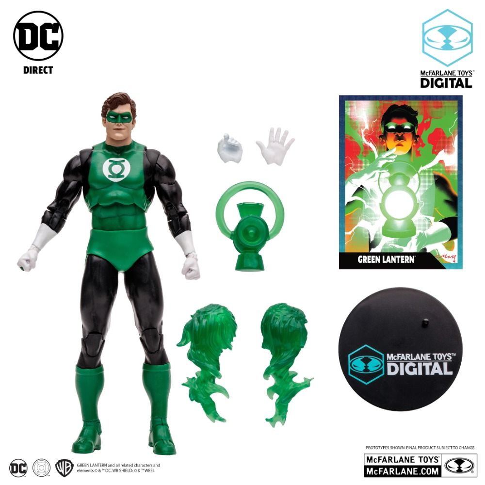 DC Multiverse 7-Inch Action Figures: Batman, Aquaman, Green Lantern