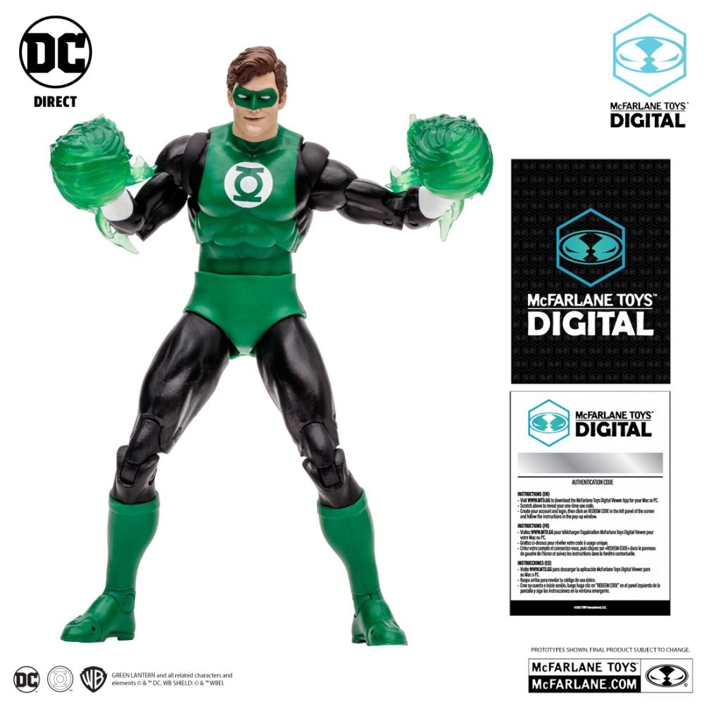 DC Multiverse 7-Inch Action Figures: Batman, Aquaman, Green Lantern