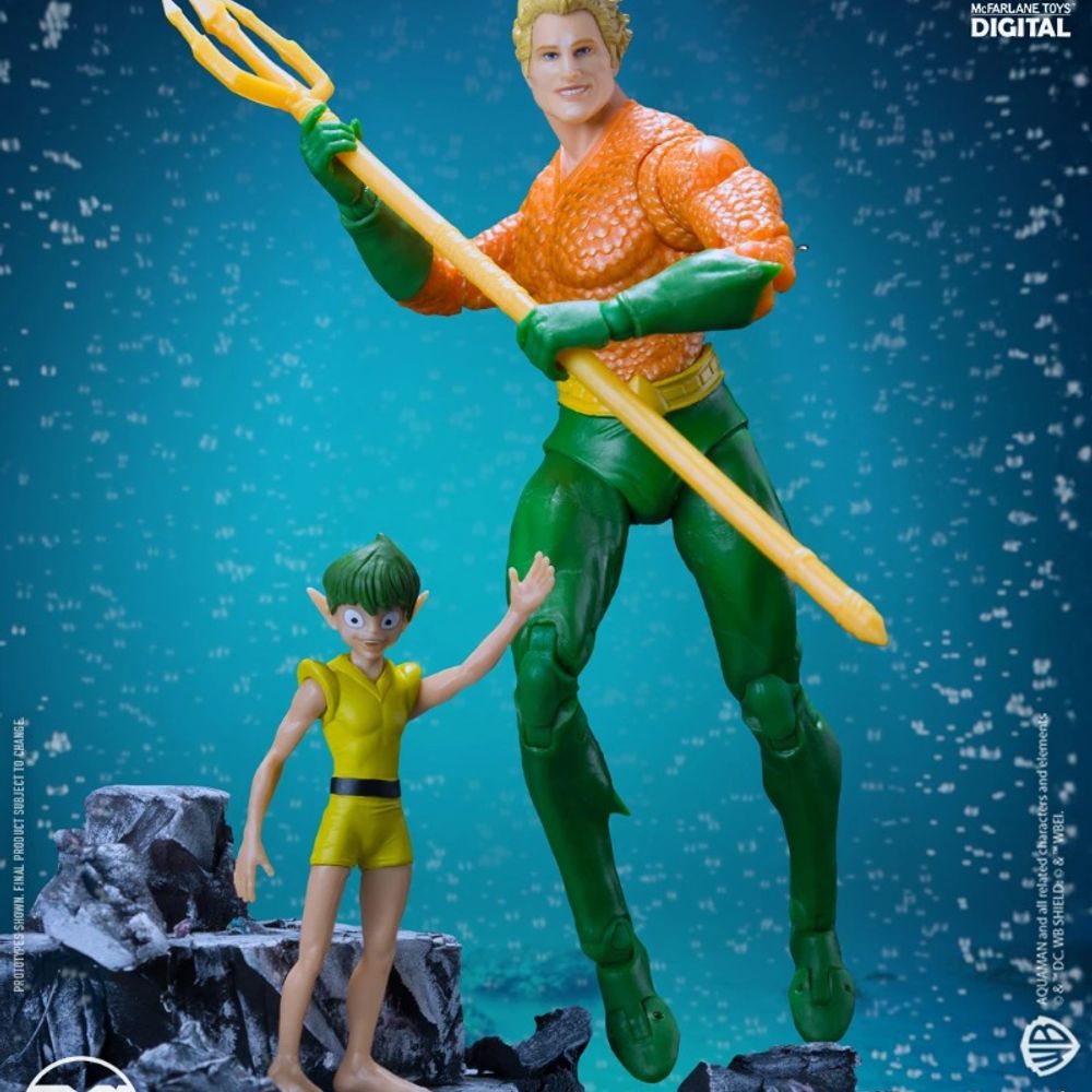 DC Multiverse 7-Inch Action Figures: Batman, Aquaman, Green Lantern