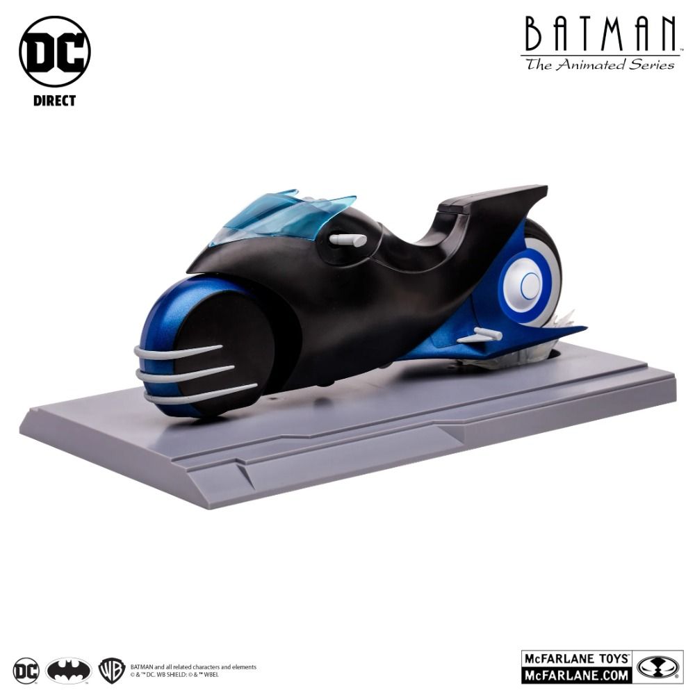 McFarlane Toys BATCYCLE™ (BATMAN: THE ANIMATED SERIES) DC Multiverse 7" Action Figure - Collectible Gift