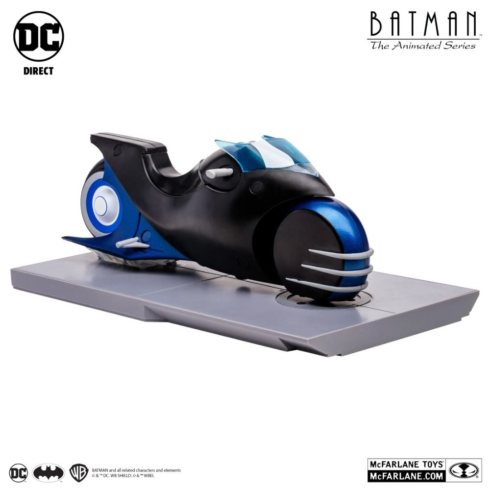 McFarlane Toys BATCYCLE™ (BATMAN: THE ANIMATED SERIES) DC Multiverse 7" Action Figure - Collectible Gift