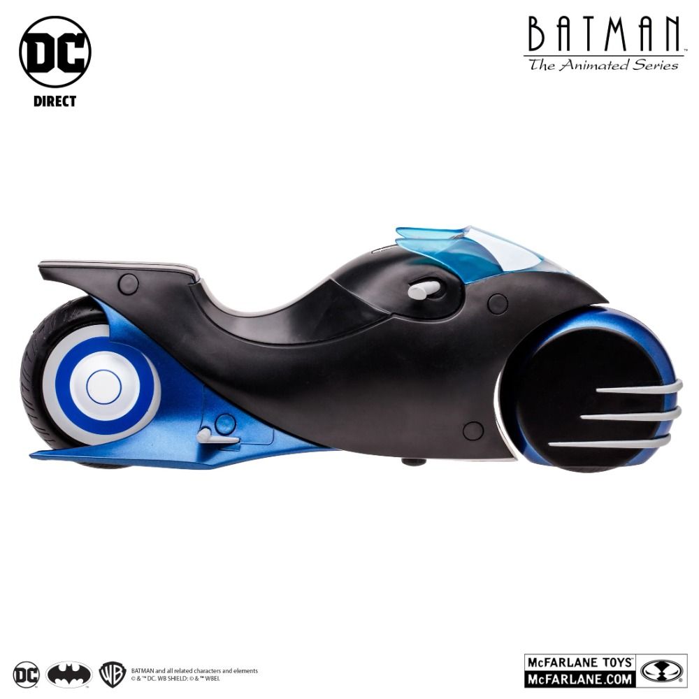 McFarlane Toys BATCYCLE™ (BATMAN: THE ANIMATED SERIES) DC Multiverse 7" Action Figure - Collectible Gift