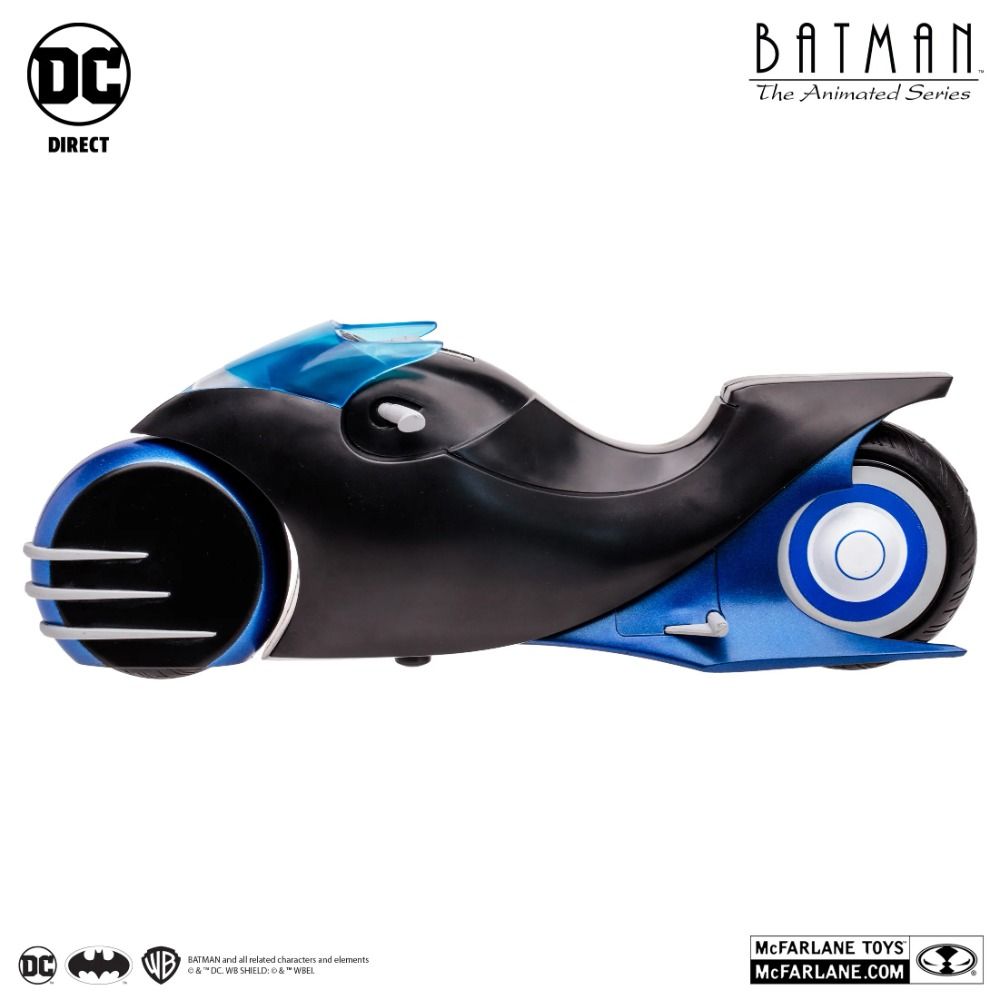 McFarlane Toys BATCYCLE™ (BATMAN: THE ANIMATED SERIES) DC Multiverse 7" Action Figure - Collectible Gift