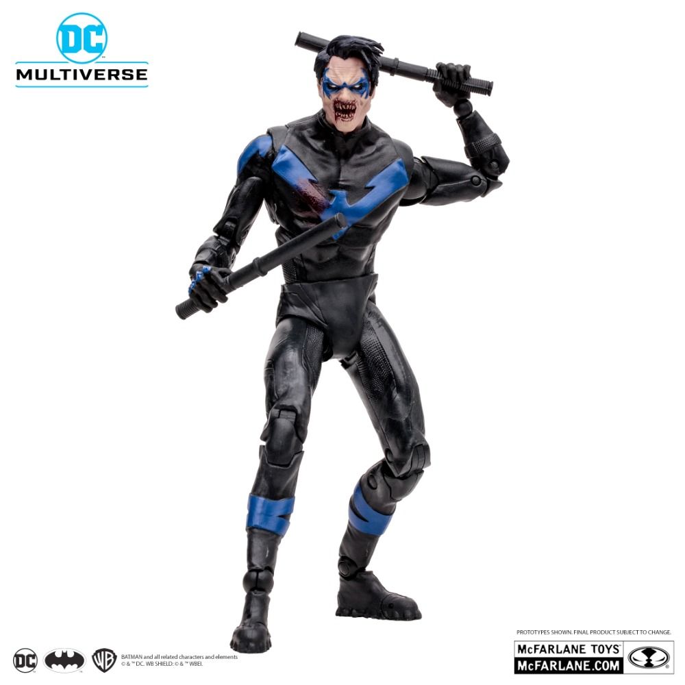 McFarlane Toys NIGHTWING (DC VS VAMPIRES) GOLD LABEL Comics DC Multiverse, 7-Inch Figure