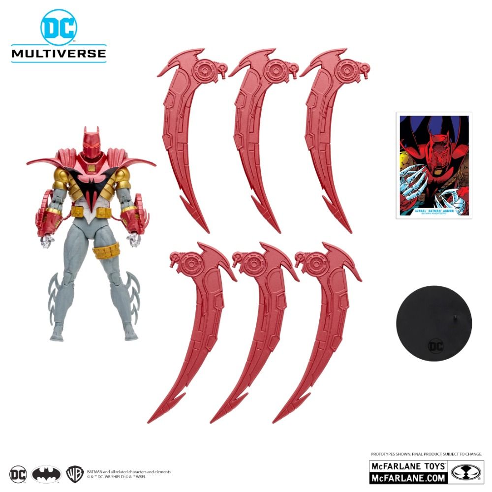 McFarland Toys Azrael Batman Armor DC Multiverse 7-Inch Figure Collection