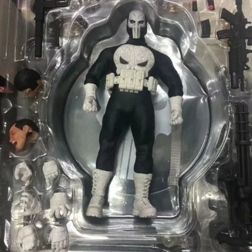 Professional Punisher Deluxe BJD Action Figure with Moveable Joints