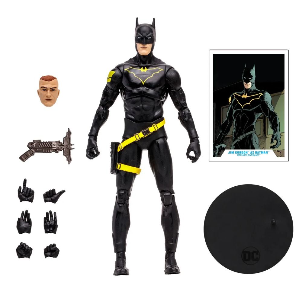 McFarlane Toys Jim Gordon as Batman: Endgame 18cm Action Figure - Collectible Birthday Gift