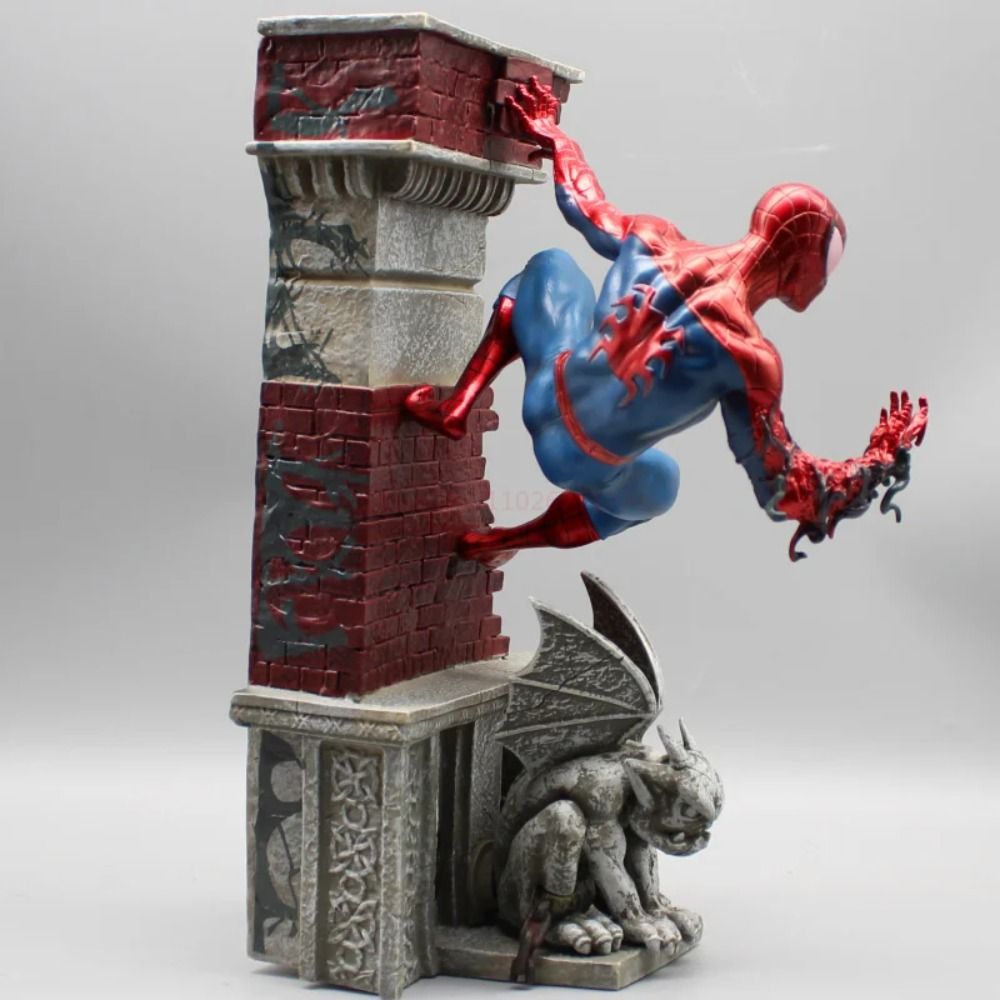 28cm Marvel Spider-Man Far From Home Figure: The Avengers Statue Action Figurine - Collectible Model Toy & Decor Gift