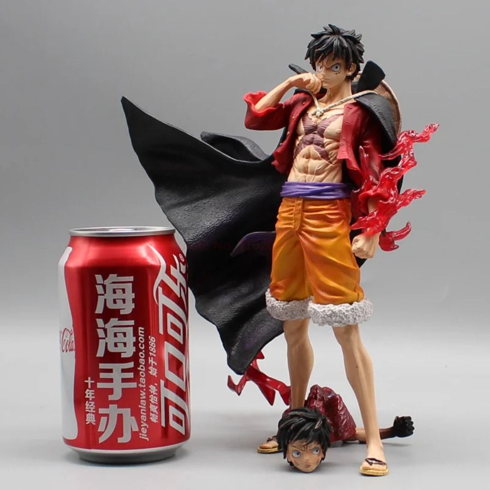 22cm Monkey D Luffy Figure GK New Four Emperors Manga Statue Pvc Action Figurine