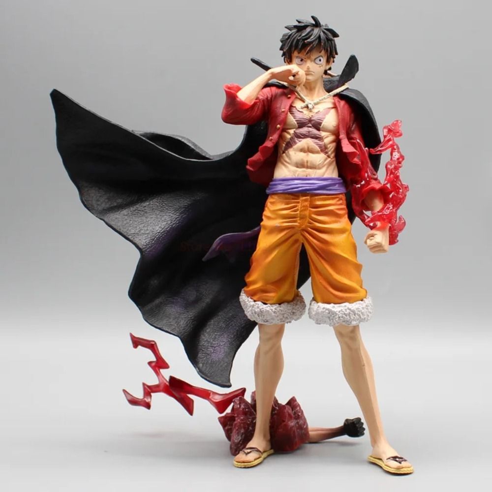 22cm Monkey D Luffy Figure GK New Four Emperors Manga Statue Pvc Action Figurine