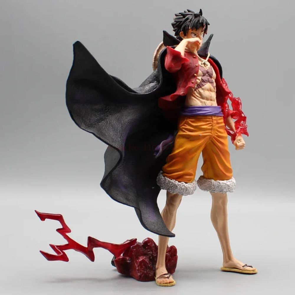 22cm Monkey D Luffy Figure GK New Four Emperors Manga Statue Pvc Action Figurine