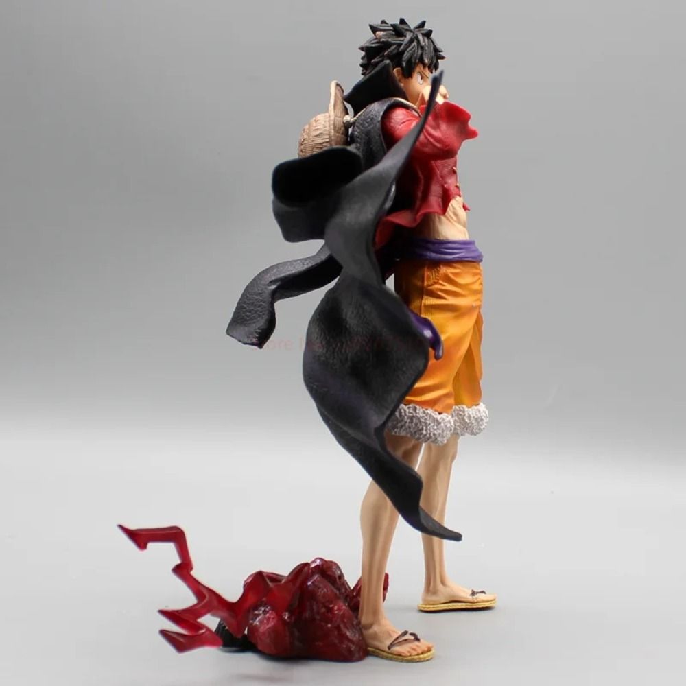 22cm Monkey D Luffy Figure GK New Four Emperors Manga Statue Pvc Action Figurine