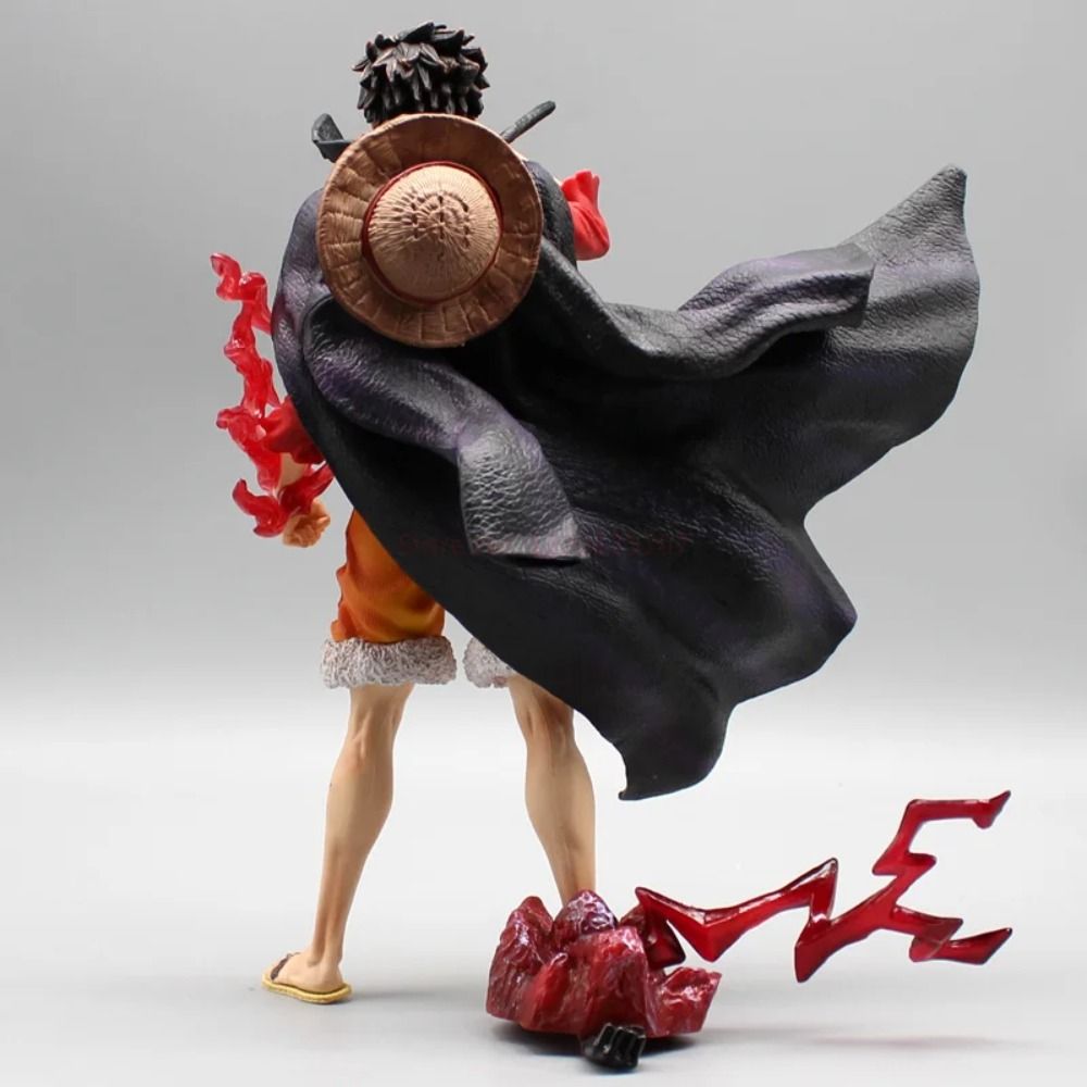 22cm Monkey D Luffy Figure GK New Four Emperors Manga Statue Pvc Action Figurine