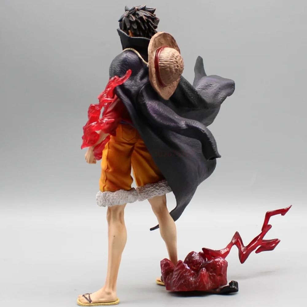 22cm Monkey D Luffy Figure GK New Four Emperors Manga Statue Pvc Action Figurine