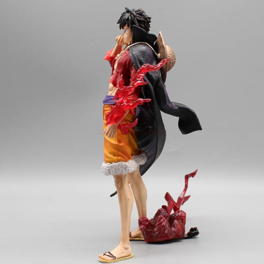 22cm Monkey D Luffy Figure GK New Four Emperors Manga Statue Pvc Action Figurine