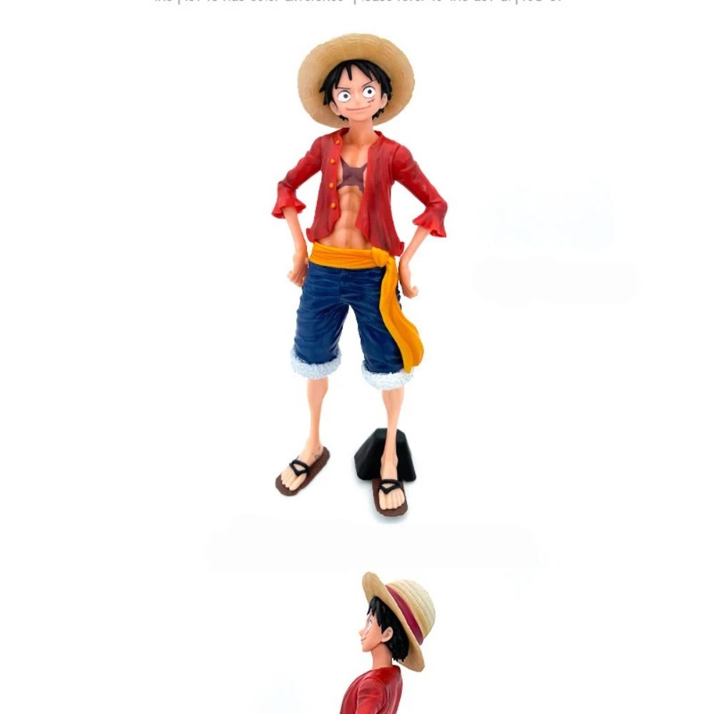 One Piece Monkey D Luffy Smiley Face Action Figure 27cm - Collectible Model Toy